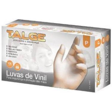 Imagem de Luva Vinil Procedimento Com 100 (1Cx) - Talge