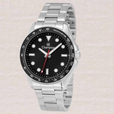 Imagem de Relógio Champion Masculino Tachymeter Analógico Prata CH30493T