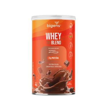 Imagem de Bigens whey 3w blend clean 450g chocolate suíço