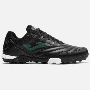 Imagem de Chuteira Society Joma Maxima Unissex Preto -, Preto verde, 40