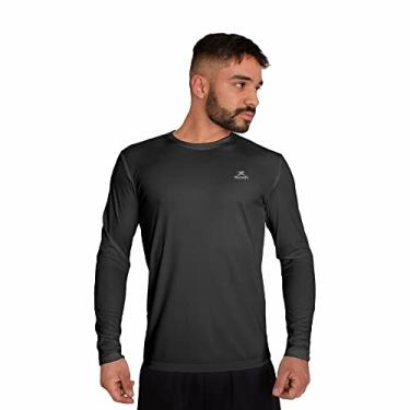 Imagem de Camisa Dry Basic LS Muvin – Manga Longa – Masculina – Proteção Solar UV50 – Camiseta Para Academia – Treino Funcional – Pilates – Yoga – Corrida – Ginástica – Fitness – Caminhada