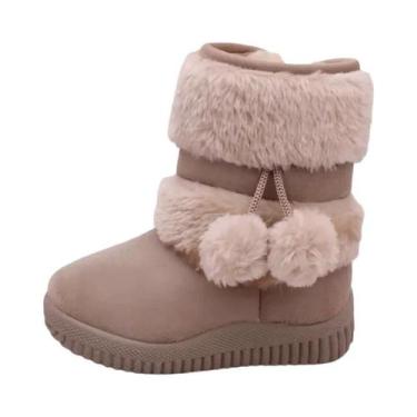 Imagem de Botas De Neve Para Meninas, Quentes E Confortáveis, Calçados De Outono