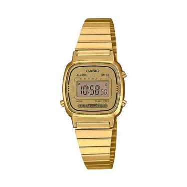 Imagem de Relógio Casio Vintage Dourado Feminino LA670WGA-9DF-SC
