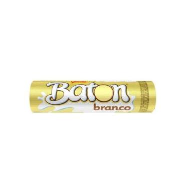 Imagem de Chocolate Baton Branco 16g Embalagem com 30 Unidades - Garoto