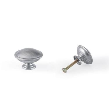 Imagem de Puxador Redondo Em Latão Metal Para Móveis,Porta,Gaveta 10Un