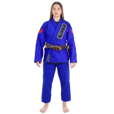 Imagem de Kimono Jiu Jitsu Azul Raptor Diamond PRO-Feminino