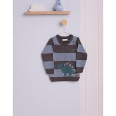 Imagem de Blusa Tricô Manga Longa Dino Mundo faz de Conta-Masculino