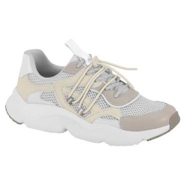 Imagem de Tenis vizzano esportivo ref 1440.111.21918 feminino, 36, Cinza, Bege