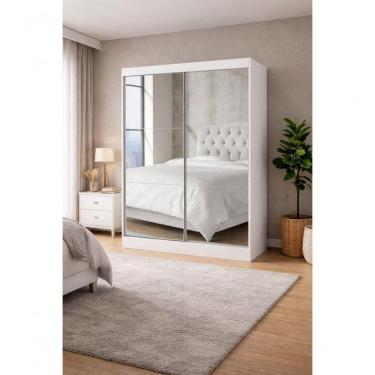Imagem de Guarda Roupa Com 2 Portas Espelhado Sapphire -grand Line