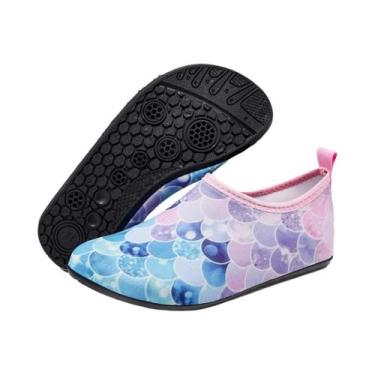 Imagem de Sapatos Aquáticos De Secagem Rápida Para Meninas E Meninos, Leves E Ma
