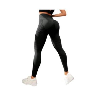 Imagem de Calças De Yoga Femininas De Cintura Alta, Sexy, Com Efeito Modelador, 