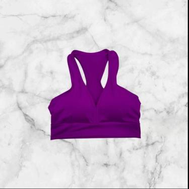 Imagem de Top Nadador Academia - bella fitness, Roxo, GG