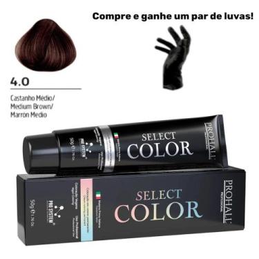 Imagem de Coloração Permanente Baixa Amônia Tinta Castanho, Preto, Azulado, Verm