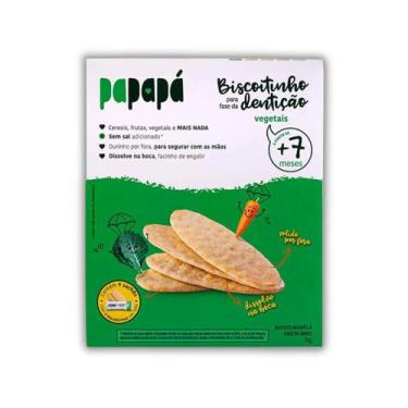 Imagem de Biscoito de Dentição Papapá Vegetais