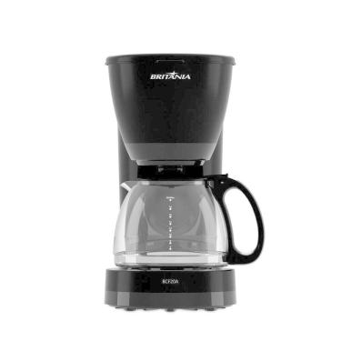 Imagem de Cafeteira Britânia Jarra de Vidro 20 Cafés 800ml BCF20A