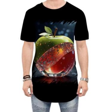 Imagem de Camiseta Longline Maçã Musical de Cristal 3 - Kasubeck Store®, G