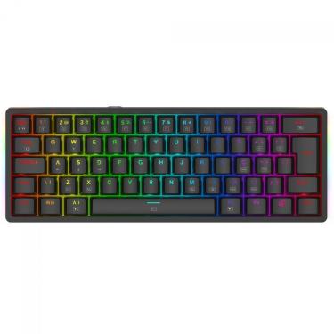 Imagem de Teclado Mecânico Gamer Redragon Akali, RGB, Switch Brown, Preto