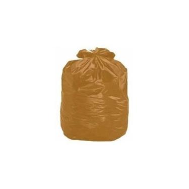 Imagem de Saco Marrom Para Lixo 100 Litros (100 Unds) Coleta Seletiva - PREMIUM
