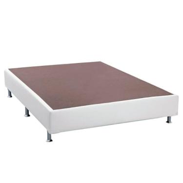 Imagem de Cama Box Base Casal Americana Courano White (138x188x23) - Ortobom