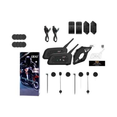 Imagem de Intercomunicador Bluetooth Para Capacete De Moto EJEAS V6 pro plus 800