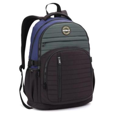 Imagem de Mochila Masculina Juvenil Para Laptop Shock - Seanite, Verde