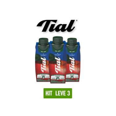 Imagem de Suco tial 100% maçã 250ml - kit 3 unidades