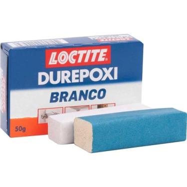 Imagem de Adesivo Epóxi Bi Componente Loctite Durepoxi Massa 50 G Branco Para Co