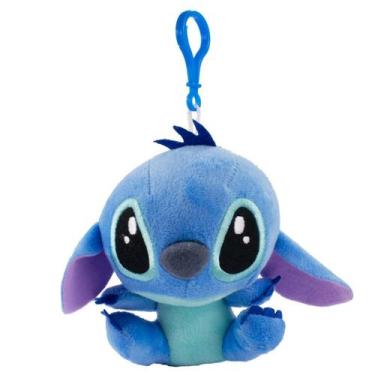 Imagem de Chaveiro Pelúcia Stitch Orelhas Caídos 11cm Azul - Disney