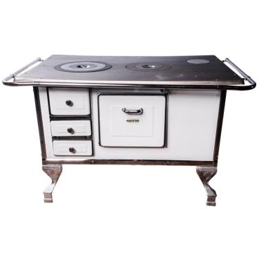 Imagem de Fogão a Lenha N3 Direito Maestro Branco