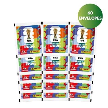 Imagem de Kit Figurinhas Copa Do Mundo  2026 (60 envelopes)