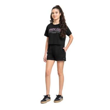 Imagem de Conjunto Juvenil Athletic Club Gloss, Preto
