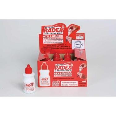 Imagem de Tinta marcador permanente Reabastecedor 40ml Vermelho - Radex