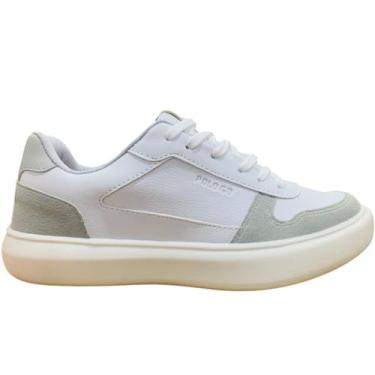 Imagem de Tênis Masculino Polo-Go 407 Casual Skate Couro Resistente - Polo Go, 3