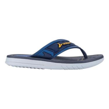 Imagem de Chinelo Rider 12453 Line Plus, Branco, Azul, 30