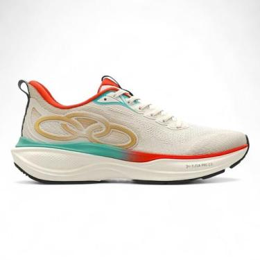 Imagem de Tênis Esportivo Unisex Olympikus Pride 4 Confortável, arenito/multi, 4