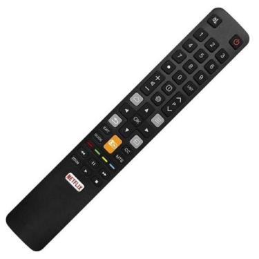 Imagem de Controle Remoto TC L Smart TV Netflix Globoplay 49P2US Rc802n - MB