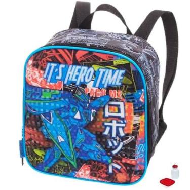 Imagem de Lancheira Térmica Infantil Hero Merendeira Escolar - Pacific