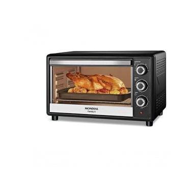 Imagem de Forno Elétrico de Bancada Mondial FRN-42-B 42L 1600W Preto e Inox 110V