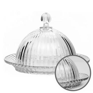 Imagem de Queijeira Vidro Romeu 20cm QJRA006 - Etilux - ETILUX, HAUSKRAFT, WESTE