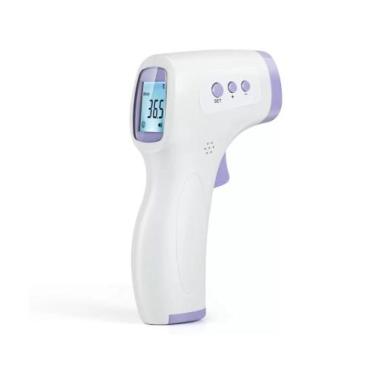 Imagem de Termometro Laser Digital Infravermelho Febre De Testa - ELETROMEDICINA