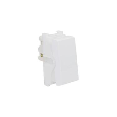 Imagem de Kit 20 Interruptor 1 Tecla Simples Branco Módulo Linha I9 - ILUMI