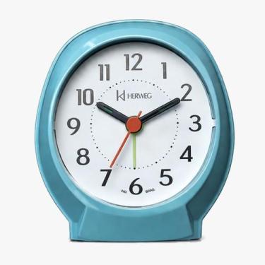 Imagem de RELOGIO DESPERTADOR HERWEG 2634-012 AZUL JUNGHANS cor:AZUL JUNGHANS, A