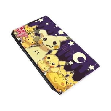 Imagem de Mouse Pad Grande 90x40cm Pokémon Mimikyu Com Borda Costurada De Borrac