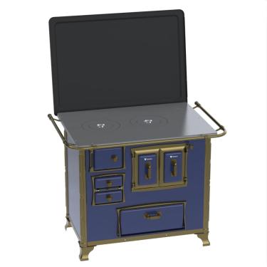 Imagem de Fogao a Lenha Venax GII n 2 Renaissance Azul SD