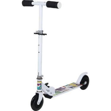 Imagem de Patinete infantil radical sport on fire branco - belfix