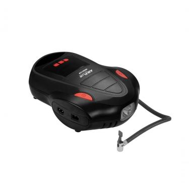 Imagem de Motocompressor de Ar Portátil Air Plus Duo com Lanterna LED Display Digital Design Compacto Uso Carro Casa Schulz