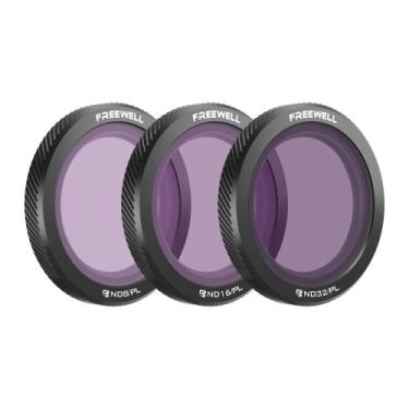 Imagem de Kit de Filtros ND/PL para Drone DJI Neo - Freewel (Bright Day) - Freew