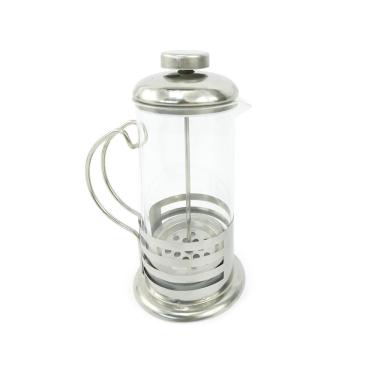 Imagem de Cafeteira Francesa Com Prensa 350ml De Vidro e Aço Inox Café Chá Livon Listrada