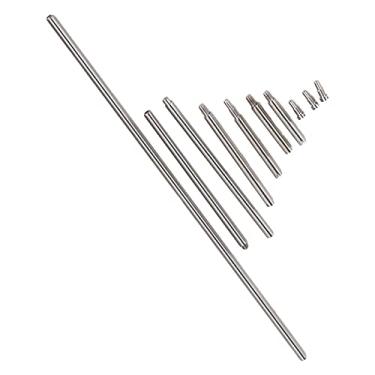 Imagem de Conjunto de manutenção Piccolos, kit de ferramentas de reparo de aço para piccolo prata, 7 peças, resistente ao desgaste, substituição rápida com 3 parafusos para instrumento de vento danificado