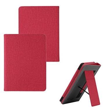 Imagem de Capa para Kindle Paperwhite de 11ª geração e edição exclusiva lançada em 2021 (modelos M2L3EK e M2L4EK) - Capa com suporte de tecido resistente a arranhões com alça de mão e compartimento para cartão